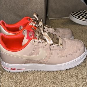 Super cute customized Air Force ones